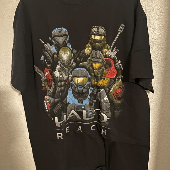 Halo Reach T-Shirt 2010 Video Game Promo T-Shirt Size 2XL - Picture 2 of 4